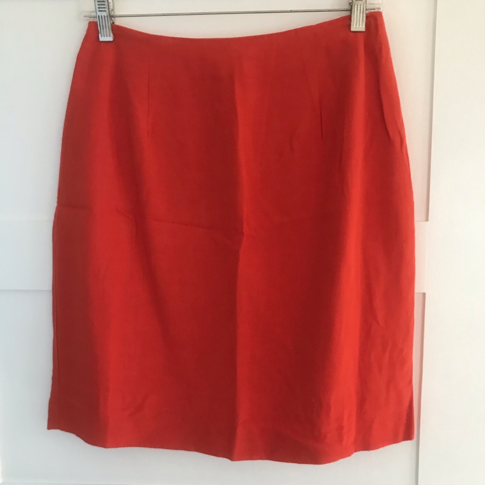 ***Last Chance*** Bundle 3 for $10 VTG orange skirt EUC